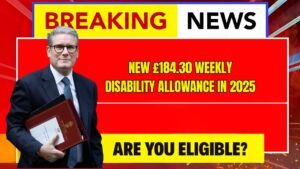 New £184.30 Weekly Disability Allowance in 2025 – Check If You’re Eligible