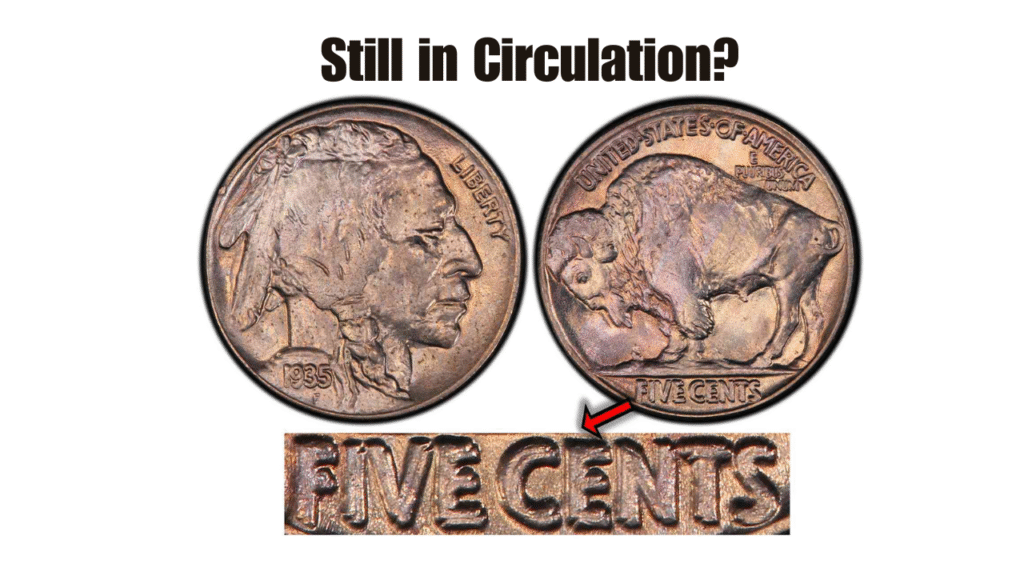 Rare Buffalo Nickel Worth $6.1 Million Still Circulating Today