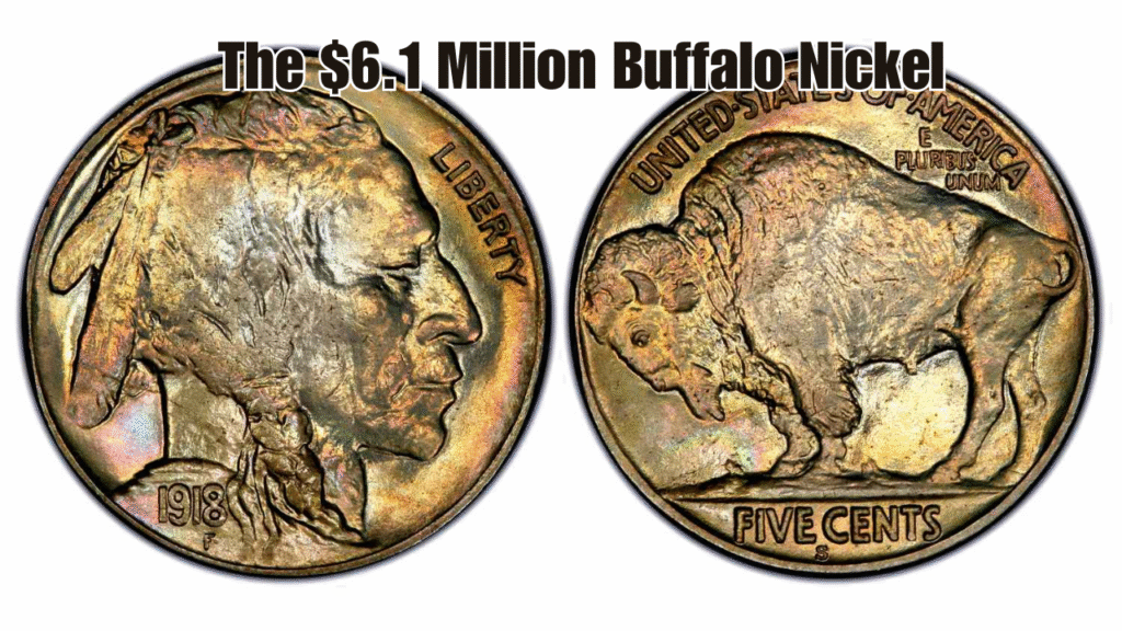 Rare Buffalo Nickel Worth $6.1 Million Still Circulating Today